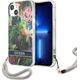 Guess Guess Flower Cord - Etui ze smyczką iPhone 13 mini (Blue)
