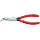 Knipex Szczypce tnące półokrągłe (radiowe), polerowane, wygięte,160mm