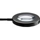 Activeshop LAMPKA LUPA LED SNAKE RING NA BIURKO CZARNA