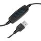 Activeshop LAMPKA LUPA LED SNAKE RING NA BIURKO CZARNA
