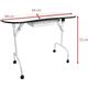 Activeshop BIURKO SKŁADANE 4031 BIAŁE + TORBA
