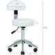 Activeshop TABORET KOSMETYCZNY AM-304 BIAŁY