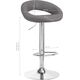 Activeshop HOKER BAROWY QS-B10 SZARY