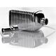 Dozownik do mydła Bathlab TESSA Silver Dozownik h19cmx7.8cm