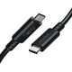 Kabel USB Choetech USB-C - USB-C 0.8 m Czarny (XCC-1028)