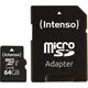 Karta Intenso Performance MicroSDXC 64 GB Class 10 UHS-I/U1  (3424490)