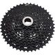 Microshift Kaseta MICROSHIFT XCD 11.rzędowa, Stalowa do 36T Aluminiowa 40-46T, Kompatybilna z Shimano, 11-13-15-18-21-24-28-32-36-40(Al.)-46(Al.), Czarna, Mocowanie Spider(Al.) (NEW)