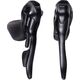 Microshift Klamkomanetki MICROSHIFT ADVENT, Para, 9.rzędowe, Nie kompatybilne z Shimano, Dual Control, Lewa Klamka Tylko z Dźwignią Hamulca, Czarne (NEW)