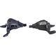 Microshift Manetki MICROSHIFT MEZZO, Para, 8.rzędowe(2x8), Kompatybilne z Shimano, Thumb Tap, Optyczny Wskaźnik Przełożeń (NEW)