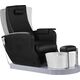 Azzurro FOTEL SPA DO PEDICURE AZZURRO 016A CZARNY Z HYDROMASAŻEM