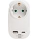Brennenstuhl Brennenstuhl Socket Adapter with USB Power Delivery USB A/ Type C