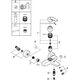 Bateria wannowa Grohe Eurosmart ścienne chrom (33300003)