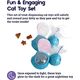 Petstages Petstages Firefly Treat Stuffer Glow-In-The-Dark Cat Toy - Świetliki na kocie przysmaki