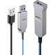 Kabel USB Lindy USB-A - 2x USB-A 30 m Niebieski (43345)