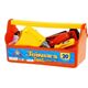 LeanToys Zestaw Narzędzi w Skrzynce Majsterkowicz Kask 20 elementów