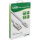 Kabel USB InLine USB-A - Lightning 1 m Biały (31411A)