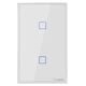 Sonoff T2US2C - 2-gang Wi-Fi Smart Wall Switch US - White
