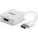 Adapter AV Lindy DisplayPort - HDMI biały (38303)