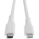 Kabel USB Lindy USB-C - Lightning 0.5 m Biały (31315)
