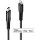 Kabel USB Lindy USB-C - Lightning 3 m Czarny (31288)