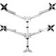 StarTech Uchwyt biurkowy na 3 monitory do 13" - 30" (ARMQUADPS)