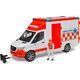 Bruder Bruder 02676 Karetka z figurką Ratownika Mercedes