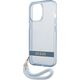 Guess Guess GUHCP13LHTSGSB iPhone 13 Pro / 13 6,1" niebieski/blue hardcase Translucent Stap