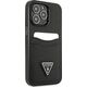 Guess Guess GUHCP13LPSATPK iPhone 13 Pro / 13 6,1" czarny/black hardcase SaffianoTriangle Logo Cardslot