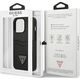 Guess Guess GUHCP13LPSATPK iPhone 13 Pro / 13 6,1" czarny/black hardcase SaffianoTriangle Logo Cardslot