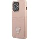 Guess Guess GUHCP13LPSATPP iPhone 13 Pro / 13 6,1" różowy/pink hardcase SaffianoTriangle Logo Cardslot