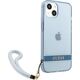 Guess Guess GUHCP13SHTSGSB iPhone 13 mini 5,4" niebieski/blue hardcase Translucent Stap