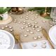 Party Deco Drewniane konfetti gwiazdki 50 sztuk one size