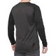100% Koszulka męska 100% RIDECAMP Long Sleeve Jersey długi rękaw Black Charcoal roz. L