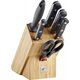 Zwilling Zestaw 4 noży w bloku Zwilling Gourmet