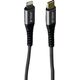Kabel USB USB-C - Lightning 1.2 m Szary (5901924963912)