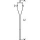 Wiertło Bosch WIERTŁO DO DREWNA 16x400 MM PŁASKIE SELF CUT SPEED BOSCH