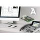 Telefon Agfeo AGFEO Systemtelefon ST56 IP SENSORfon silber
