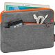 Etui na tablet Pedea PEDEA Tablettasche "Fashion" 27,96 cm (bis 11''), grau/orange