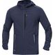 Ardon BREEFFIDRY STRETCH ARDON - męska bardzo lekka kurtka stretchowa, softshellowa, kaptur, odblaski - Ciemno-szara H5987 XL