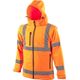 Ardon REF 502 - kurtka softshelowa wysokiej widoczności 2w1 z odpinanymi rękawami - Żółty H8905 2XL