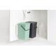 Kosz na śmieci Brabantia Kosz szafkowy Sort&Go 2x16l Jade Green/ Grey 214462