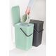 Kosz na śmieci Brabantia Kosz szafkowy Sort&Go 2x16l Jade Green/ Grey 214462
