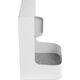 Digitus ZUB Digitus Under-Desk Storage / Pocket Tray white