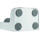 Digitus ZUB Digitus Under-Desk Storage / Pocket Tray white
