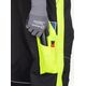 Ardon NEON H6472 - zimowe spodnie ogrodniczki z kieszenią na nakolannki XL