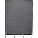 Saska Garden GARDEROBA SZAFA TEKSTYLNA 127X45X172 CM CIEMNOSZARA