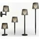 New Garden NEW GARDEN lampa ogrodowa GRETA SOLAR NEGRO 5in1 czarna