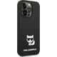 Karl Lagerfeld Etui Karl Lagerfeld KLHCP14XSLCTBK Apple iPhone 14 Pro Max hardcase czarny/black Silicone Choupette Body