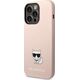 Karl Lagerfeld Etui Karl Lagerfeld KLHCP14XSLCTPI Apple iPhone 14 Pro Max hardcase jasnoróżowy/light pink Silicone Choupette Body