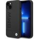 BMW Etui BMW BMHMP14MSLBLBK iPhone 14 Plus 6,7" czarny/black hardcase Silicone Signature Logo Magsafe